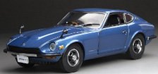 日産 フェアレディ Z (S30) 1970 ブルー RHD (ミニカー)