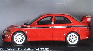 三菱 ランサー エボリューション VI TME (レッド) (ミニカー)