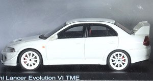 三菱 ランサー エボリューション VI TME (ホワイト) (ミニカー)