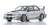 Subaru Impreza S201 (Silver) (Diecast Car) Item picture2