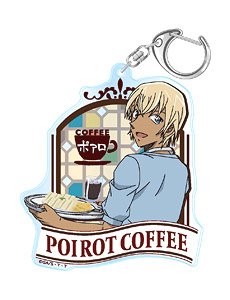 名探偵コナン 喫茶ポアロシリーズ アクリルキーホルダー (2023) B 安室透 (キャラクターグッズ)