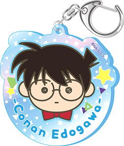 名探偵コナン オーロラアクリルキーホルダー -フェイス- 江戸川コナン (キャラクターグッズ)
