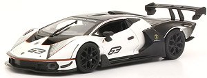 Lamborghini Essenza SCV12 White / Black (Diecast Car)