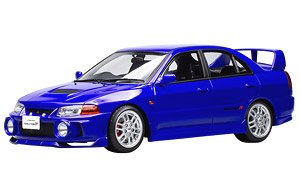 Mitsubishi Evolution 4 Blue (Diecast Car)