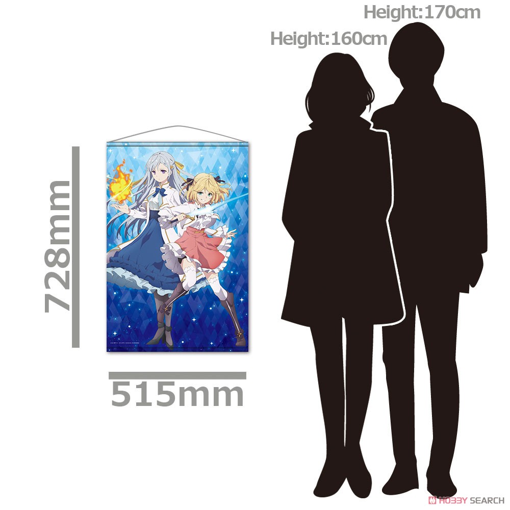 転生王女と天才令嬢の魔法革命 B2タペストリーA [アニスフィア＆ユフィリア］ (キャラクターグッズ) その他の画像2