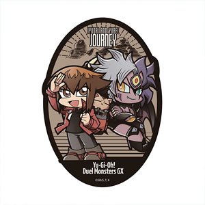 Yu-Gi-Oh! Duel Monsters GX To Travel Jaden & Yubel Deformed Sticker (Anime Toy)