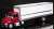 Peterbilt 536 Supreme Signature Van Red Cab/White Body (Diecast Car) Item picture1