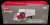 Peterbilt 536 Supreme Signature Van Red Cab/White Body (Diecast Car) Package1