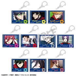 Blue Lock Trading Acrylic Key Ring (Set of 10) (Anime Toy)