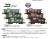 983 05 055 (N) Burlington Northern Weathered Caboose 3-Pack (11445, 11451, 11452) (3-Car Set) (Model Train) Other picture2