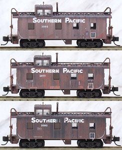 983 05 054 (N) Caboose SP Weathered (3-Car Set) (Model Train)