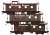 983 05 054 (N) Caboose SP Weathered (3-Car Set) (Model Train) Other picture1