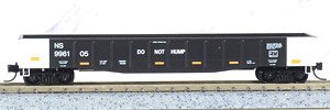 105 00 430 (N) 50` Steel Side, 14 Panel, Fixed End Gondola, Fishbelly Sides NORFOLK SOUTHERN RD# NS 996105 (Model Train)