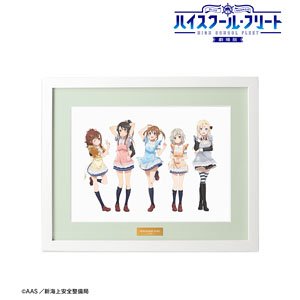 劇場版 ハイスクール・フリート 描き下ろしイラスト 集合 制服エプロンver. キャラファイングラフ (キャラクターグッズ)