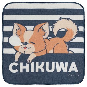 Laid-Back Camp Hand Towel Good Night Chikuwa (Anime Toy)