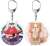 Laid-Back Camp Acrylic Key Ring Sitting Chikuwa (Anime Toy) Other picture1