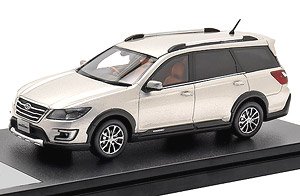 SUBARU EXIGA CROSSOVER 7 2.5i EyeSight (2015) タングステン・メタリック (ミニカー)