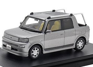 Toyota bB Open Deck (2001) グレーメタリック (ミニカー)