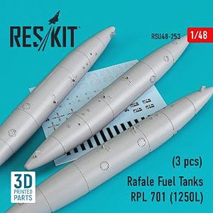 ラファール用RPL 701 (1,250リットル) 増槽 (3個入り) (プラモデル)