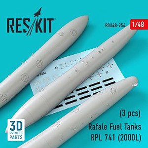 ラファール用RPL 741 (2,000リットル) 増槽 (3個入り) (プラモデル)