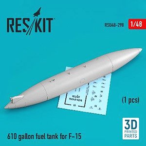 610ガロン増槽 (F-15用) (プラモデル)