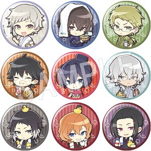 文豪ストレイドッグス トレーディング缶バッジ ミニキャラVer. (9個セット) (キャラクターグッズ)