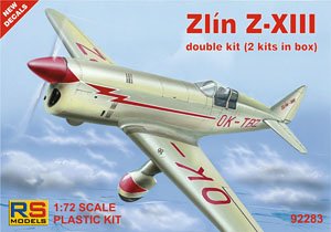 Zlin Z-XIII (Set of 2) (Plastic model)