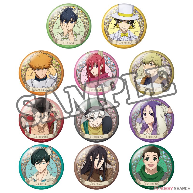 ブルーロック トレーディング缶バッジ 人狼NIGHT (11個セット) (キャラクターグッズ) 商品画像1