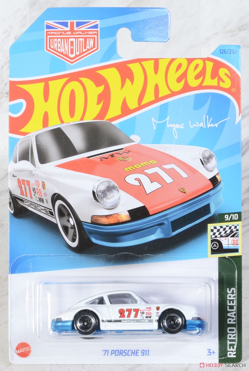 ホットウィール ベーシックカー `71 ポルシェ 911 (玩具) パッケージ2