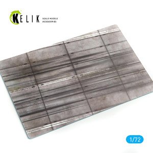 Concrete Plates Type 1 Base - Acrylic 3mm (280 X 180mm) (Plastic model)