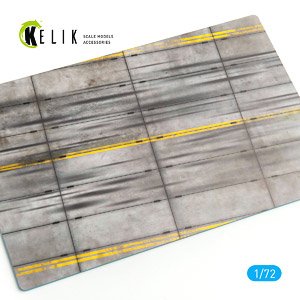 Concrete Plates Type 2 Base - Acrylic 3mm (280 X 180mm) (Plastic model)