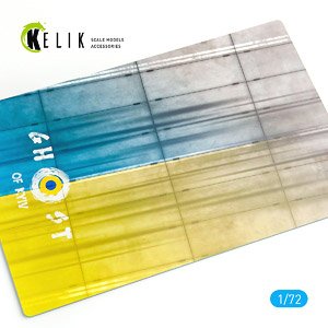 Concrete Plates Ghost of Kyiv Base - Acrylic 3mm (280 X 180mm) (Plastic model)