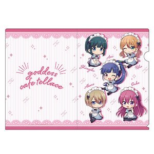 女神のカフェテラス ぺたん娘クリアファイル (キャラクターグッズ)