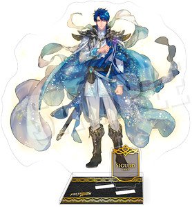 Fire Emblem: Heros Acrylic Stand Heros 009. Sigurd (Anime Toy)