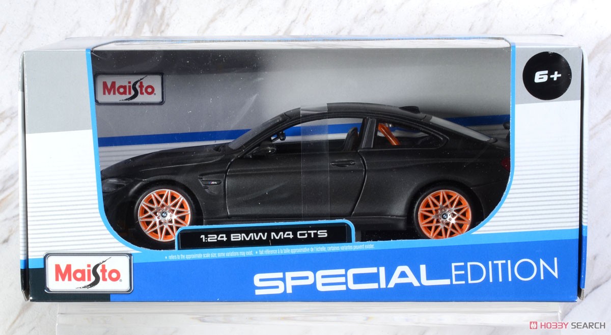 BMW M4 GTS (Black) (Diecast Car) Package1