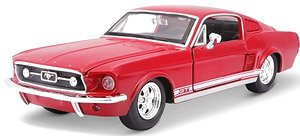 Ford Mustang GT 1967 (Red) (Diecast Car)