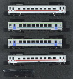 J.R. Hokkaido Type KIHA54-500 + KIHA150-0 Thank You Rumoi Main Line Four Car Formation Set B (w/Motor) (4-Car Set) (Pre-colored Completed) (Model Train)