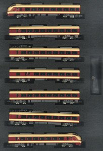 Series E653-1000 (J.N.R. Limited Express Color) Seven Car Formation Set (w/Motor) (7-Car Set) (Pre-colored Completed) (Model Train)
