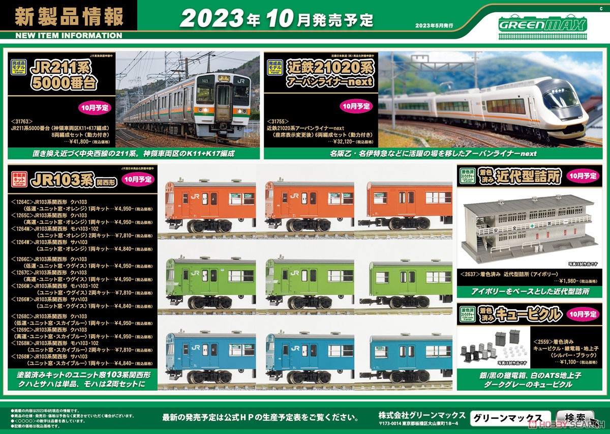 J.R. Series 103 Kansai Type SAHA103 (Unit Window, Orange) One Car Kit (Pre-Colored Kit) (Model Train) Other picture2