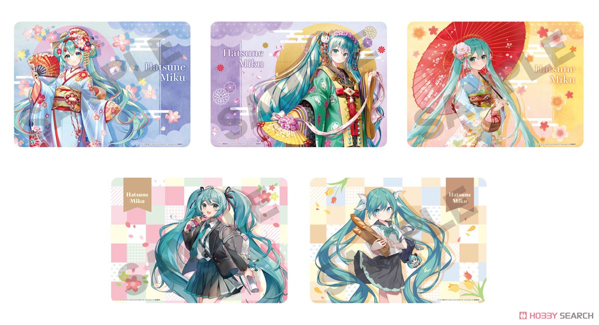 Hatsune Miku Rubber Mat Maiko Experience Hannnari Kyoto (Card Supplies) Other picture1