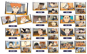 Memory Cut Sticker Haikyu!! Vol2 Karasuno Box (Set of 11) (Anime Toy)