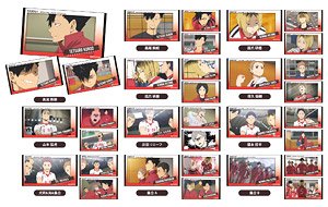 Memory Cut Sticker Haikyu!! Vol2 Nekoma Box (Set of 11) (Anime Toy)