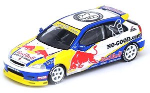 Honda シビック Type-R (EK9) `No Good Racing` `Red Bull` (ミニカー)