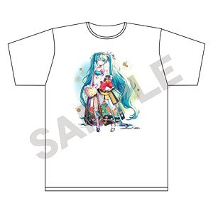 Hatsune Miku T-Shirt Birthday Kansai Enjoy (Anime Toy)