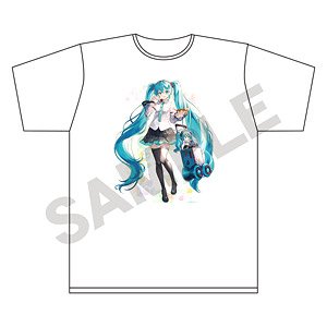 Hatsune Miku T-Shirt Takoyaki Kansai Enjoy (Anime Toy)