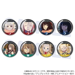 Lycoris Recoil Trading Scene Picture Can Badge (Set of 8) (Anime Toy)