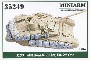 T-90M Stowage, ZiP Box, Soft Case ERA (for Tiger Model) (Plastic model)