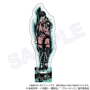 Blue Lock Ink Painting Style Acrylic Stand Rin Itoshi (Anime Toy)