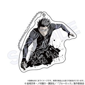 ブルーロック 墨絵風アクリルキーホルダー 剣城斬鉄 (キャラクターグッズ)