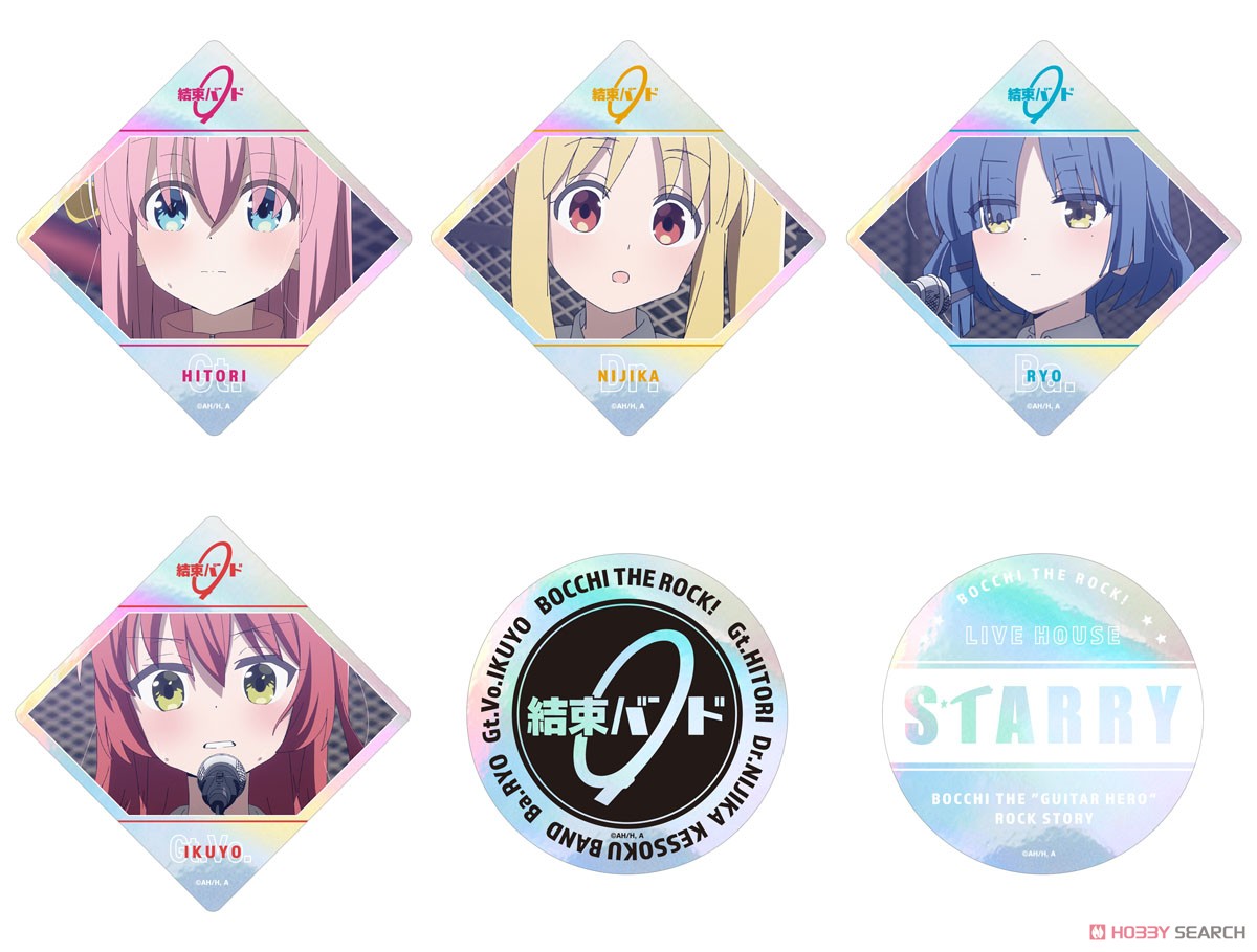 TVアニメ「ぼっち・ざ・ろっく！」 後藤ひとり 場面写オーロラステッカー (キャラクターグッズ) その他の画像1